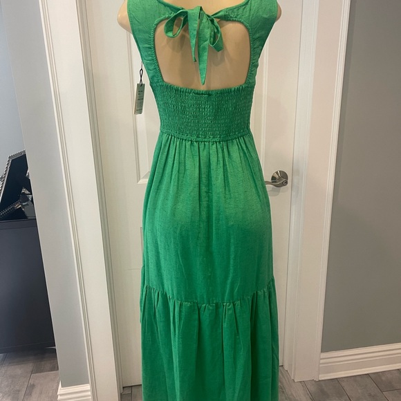 New Sincerely Jules Green Dress small - Picture 6 of 6